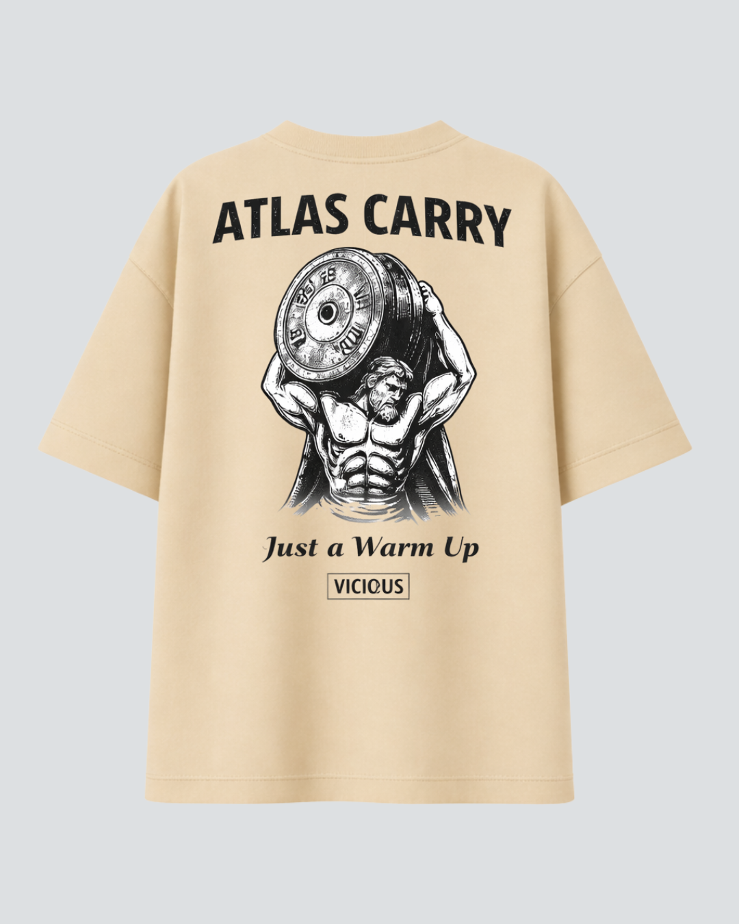 Camiseta Oversized Vicious – Coleção IRON