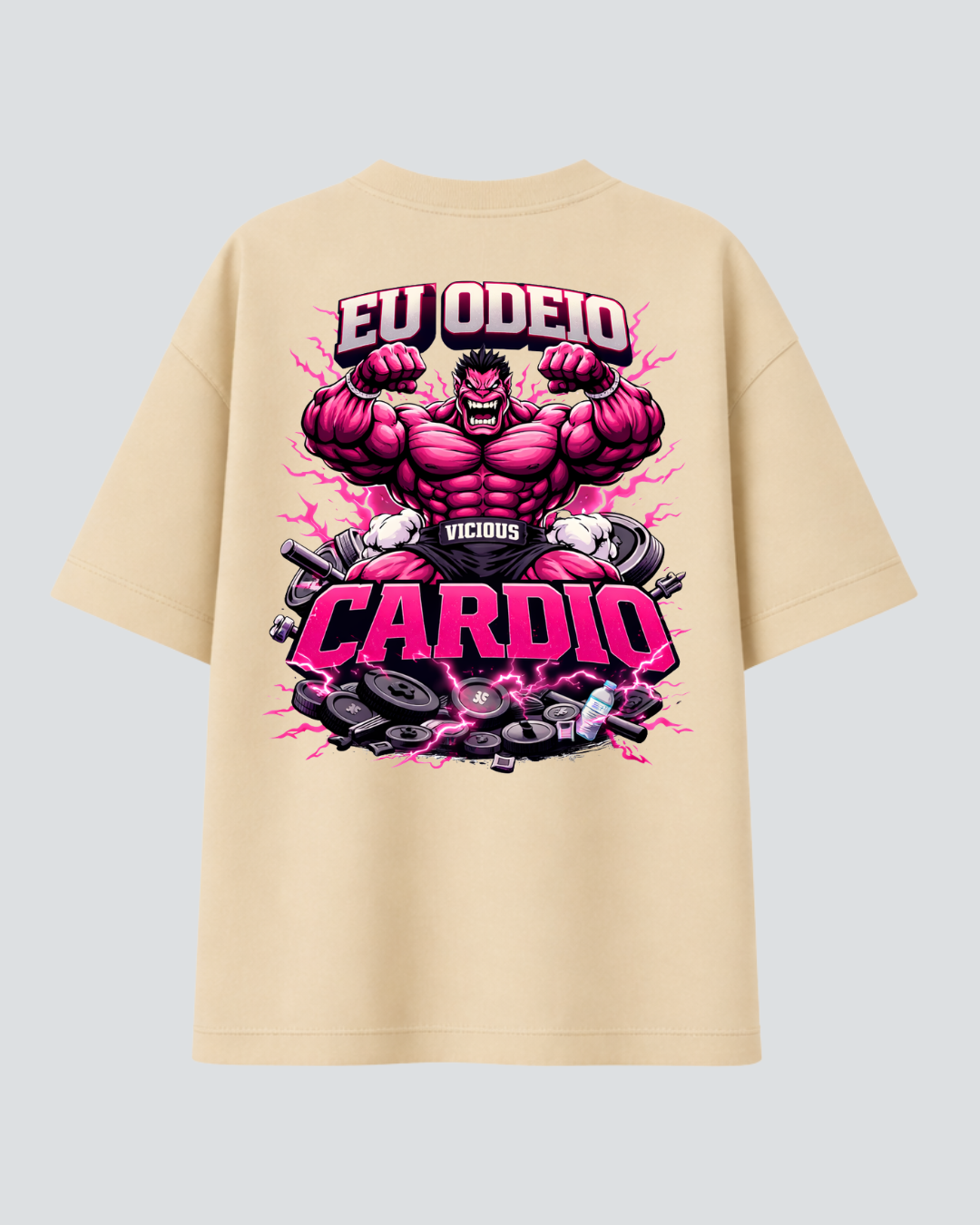 Camiseta Oversized Vicious – Coleção IRON