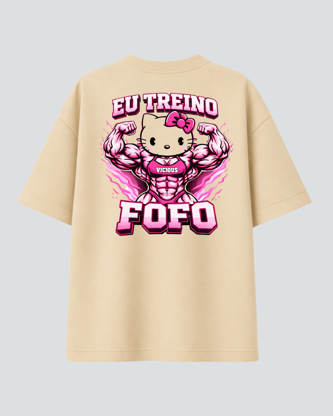 Camiseta Oversized Vicious – Coleção IRON