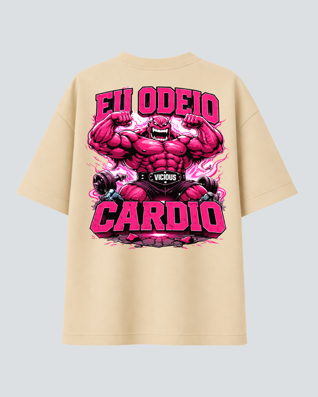 Camiseta Oversized Vicious – Coleção IRON