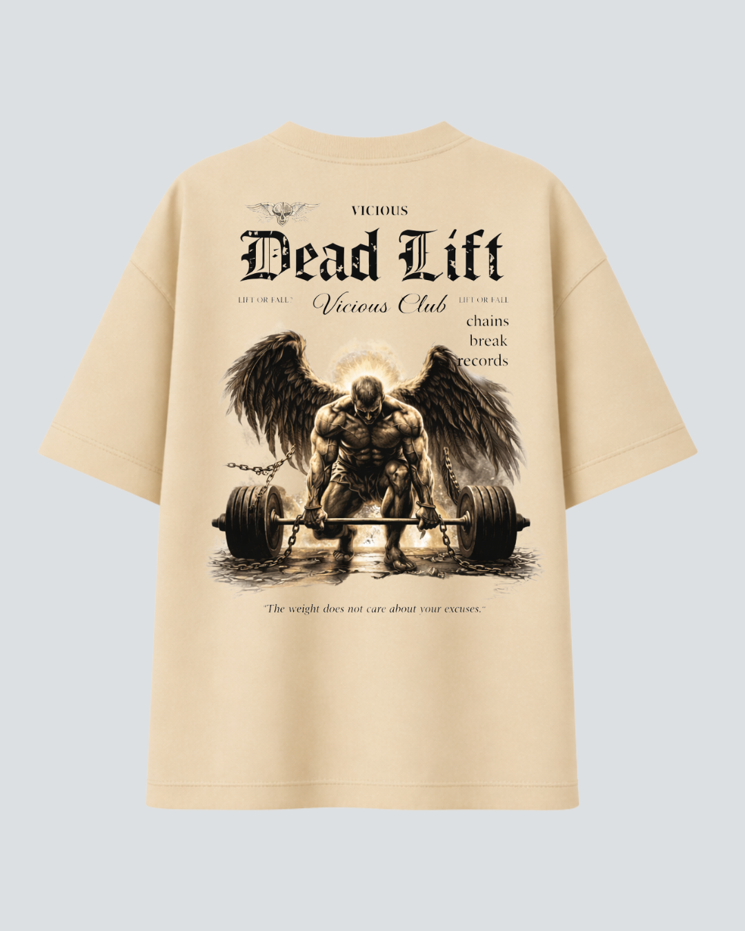 Camiseta Oversized Vicious – Coleção IRON