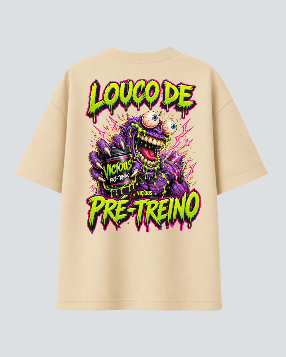 Camiseta Oversized Vicious – Coleção IRON