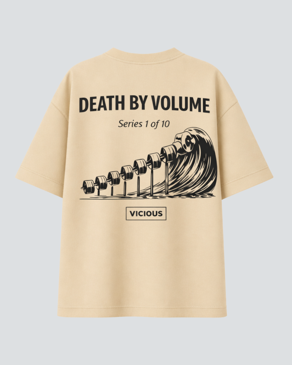 Camiseta Oversized Vicious – Coleção IRON