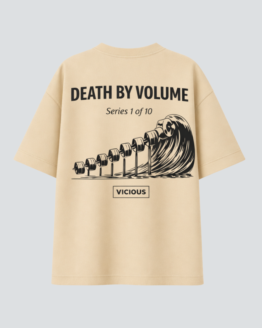 Camiseta Oversized Vicious – Coleção IRON