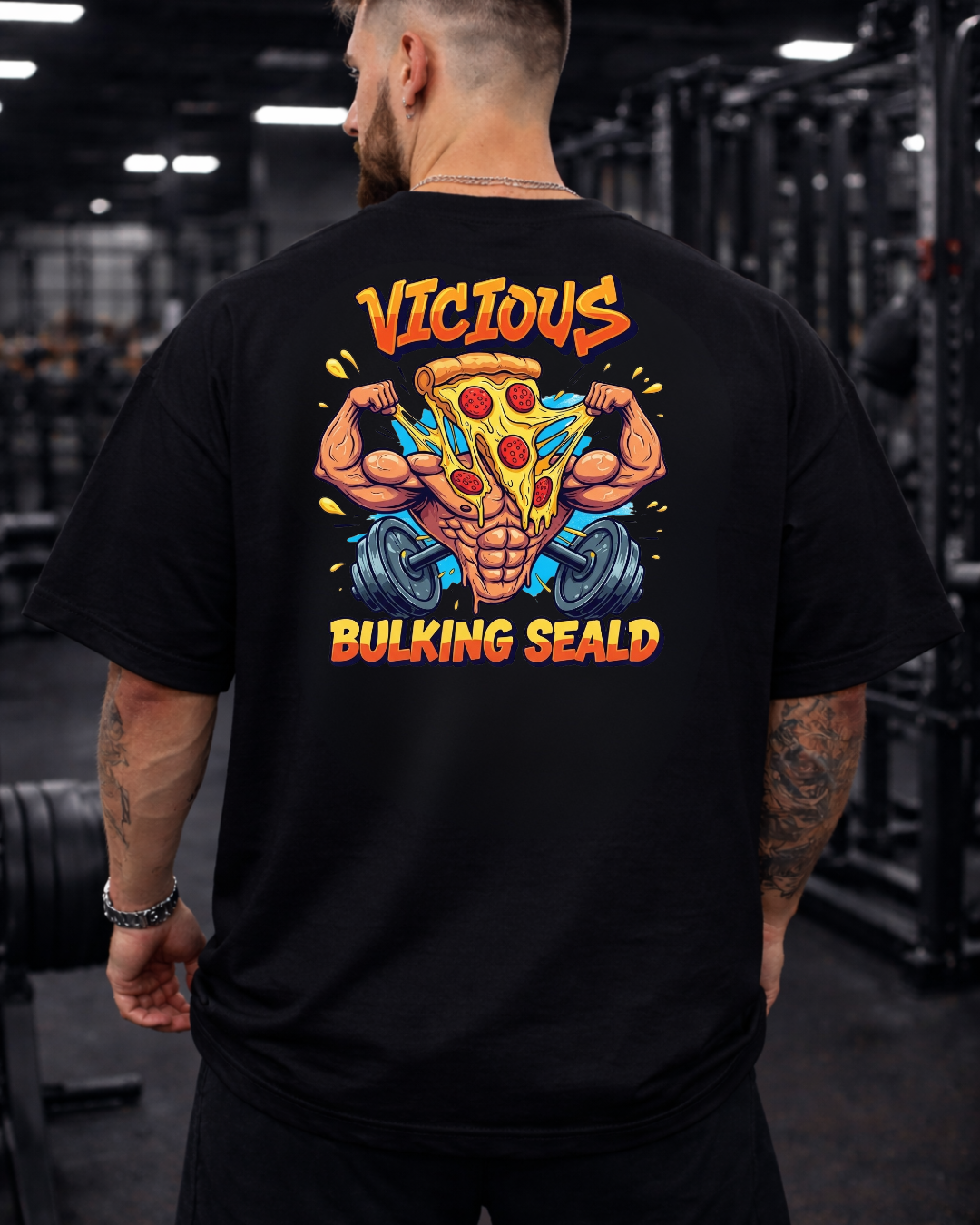 Camiseta Oversized Vicious – Coleção IRON
