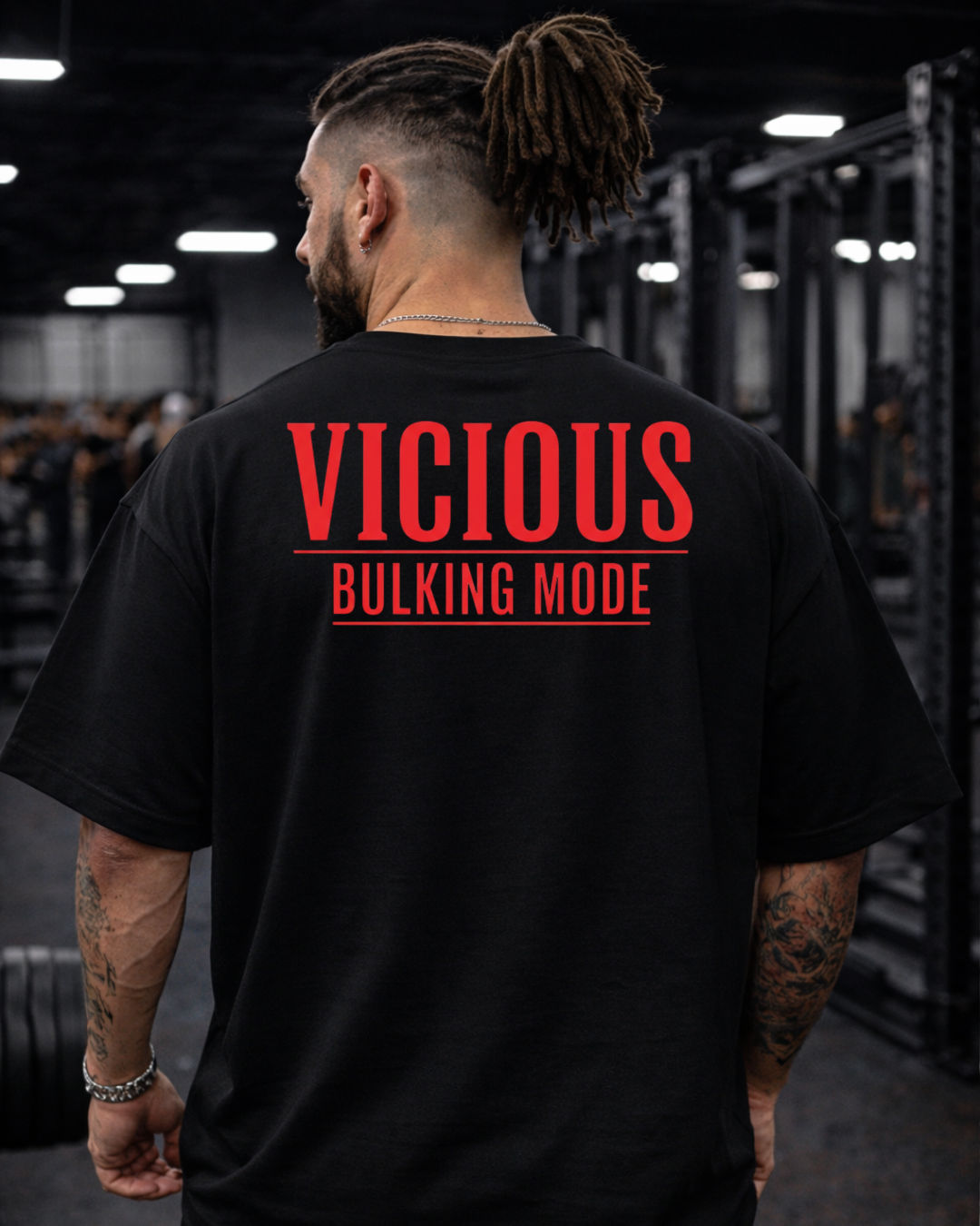 Camiseta Oversized Vicious – Coleção IRON