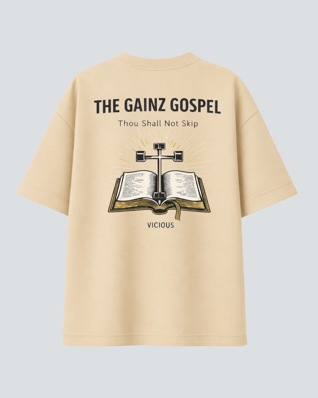 Camiseta Oversized Vicious – Coleção IRON