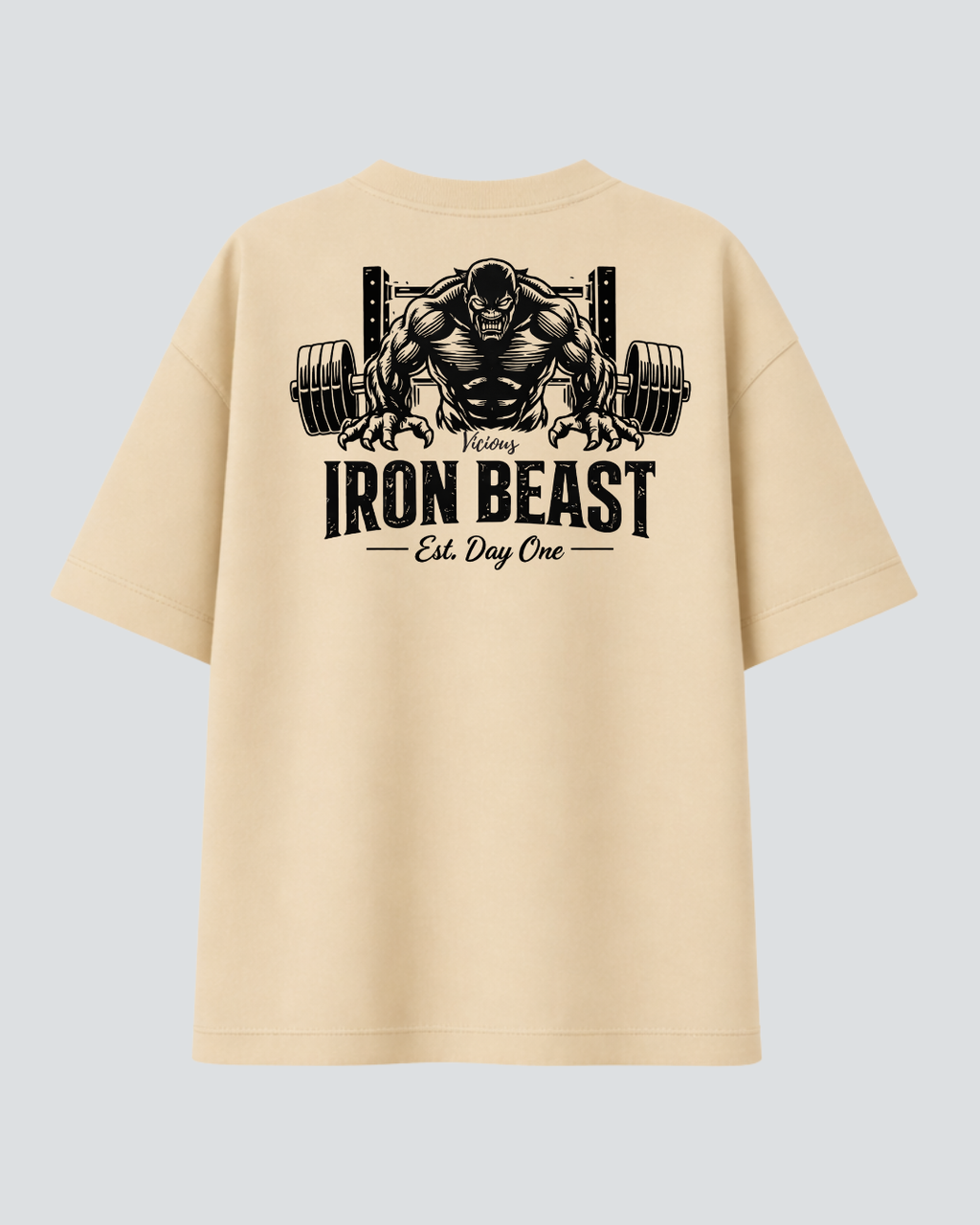 Camiseta Oversized Vicious – Coleção IRON