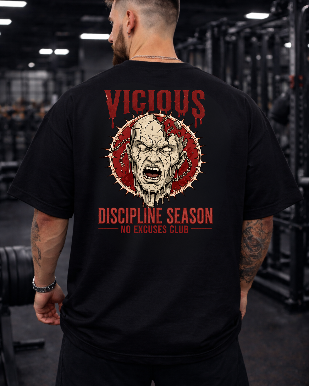 Camiseta Oversized Vicious – Coleção IRON