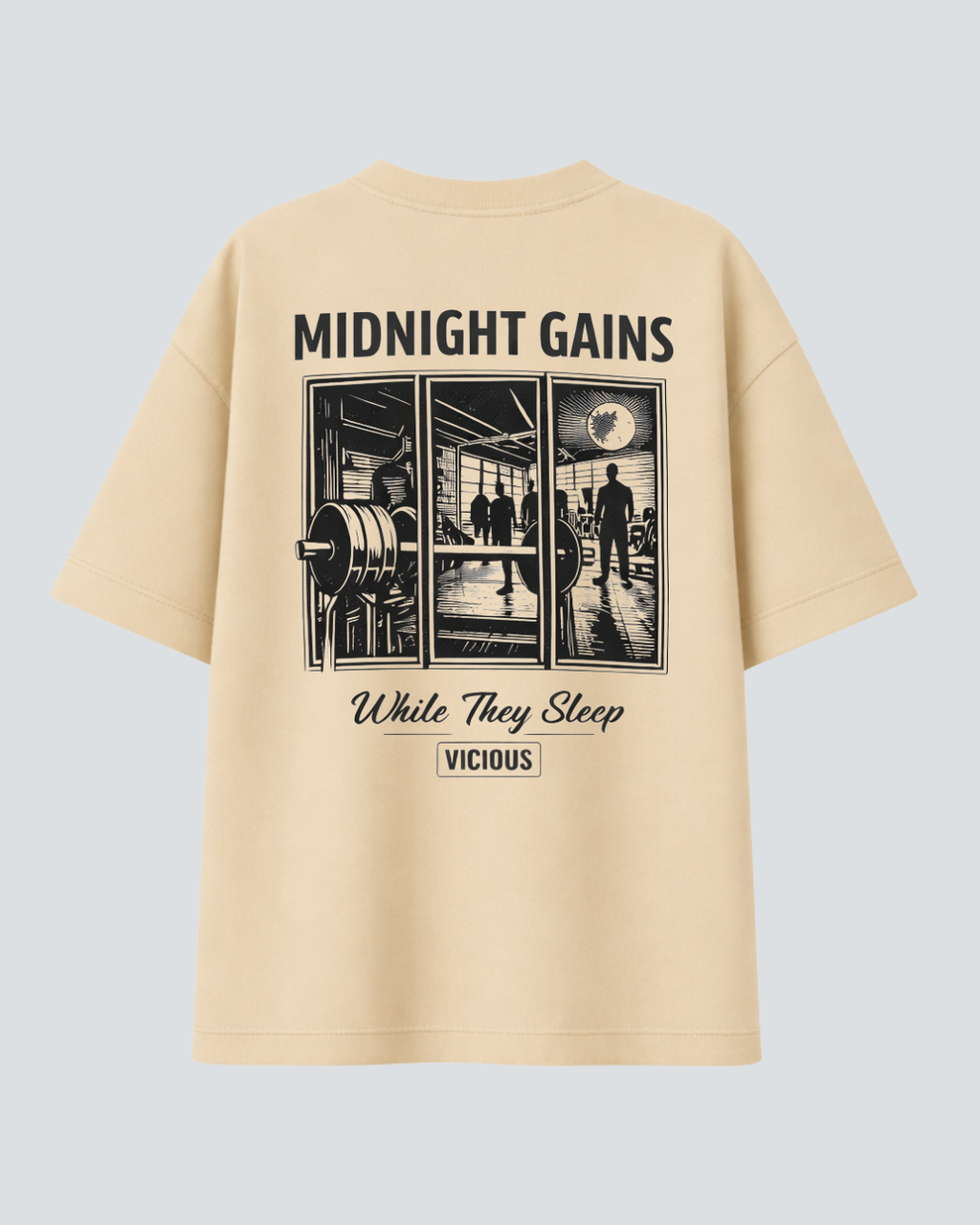 Camiseta Oversized Vicious – Coleção IRON