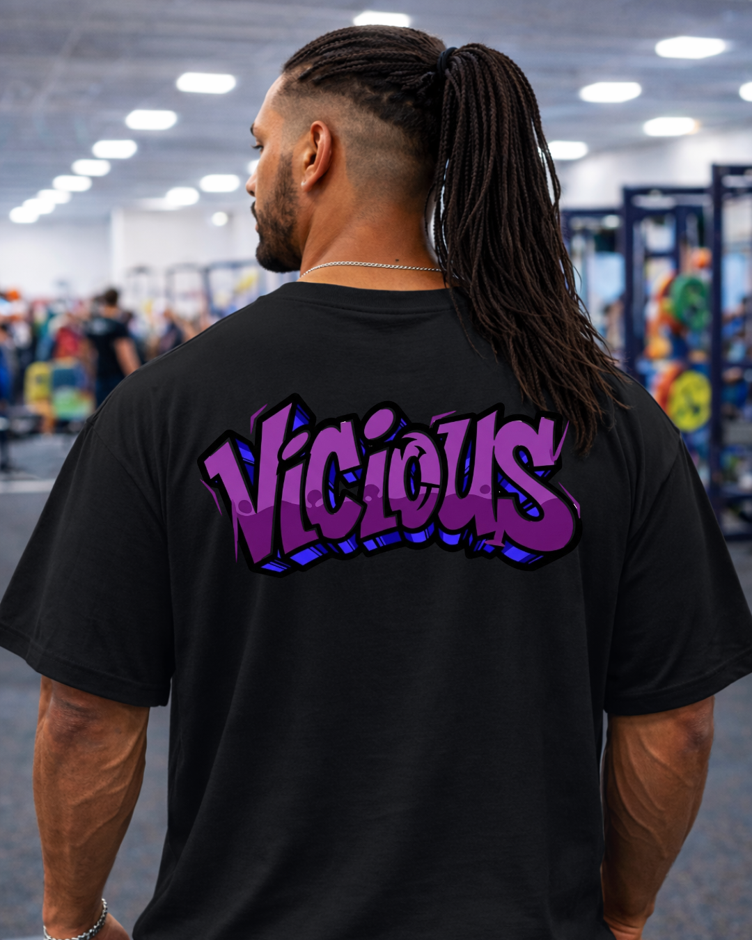 Camiseta Oversized Vicious – Coleção IRON