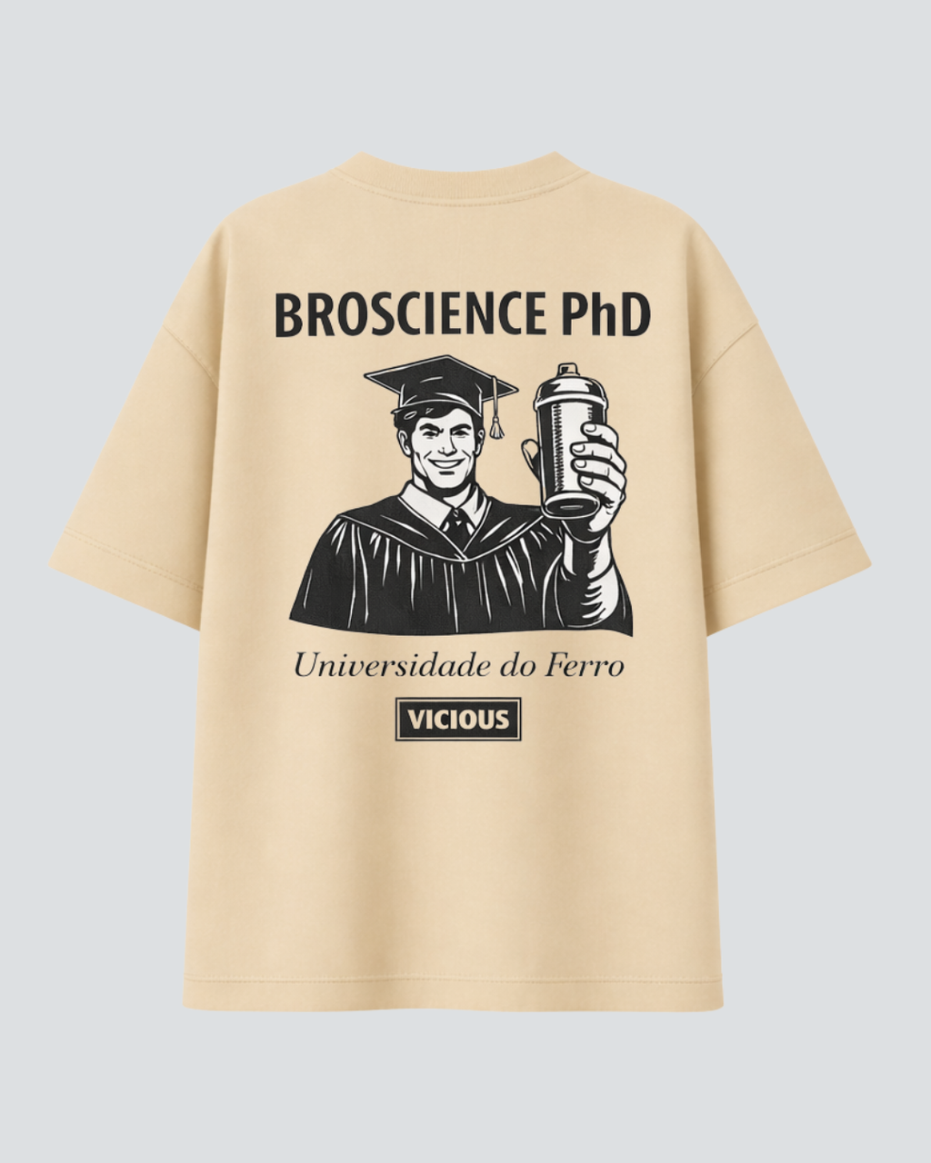 Camiseta Oversized Vicious – Coleção IRON