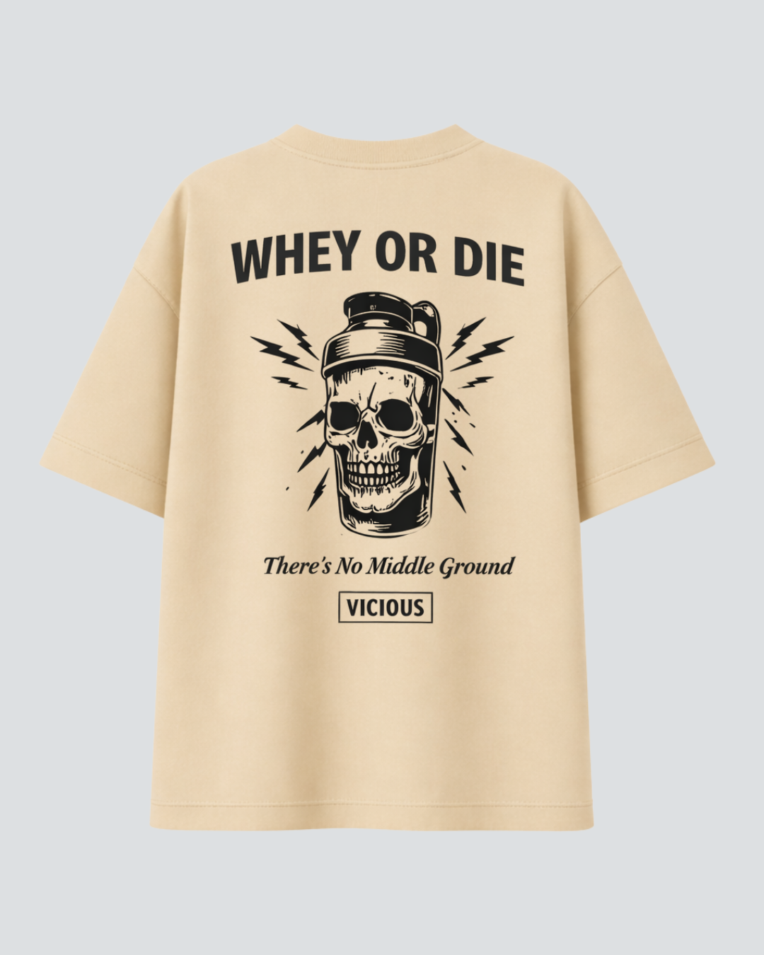 Camiseta Oversized Vicious – Coleção IRON