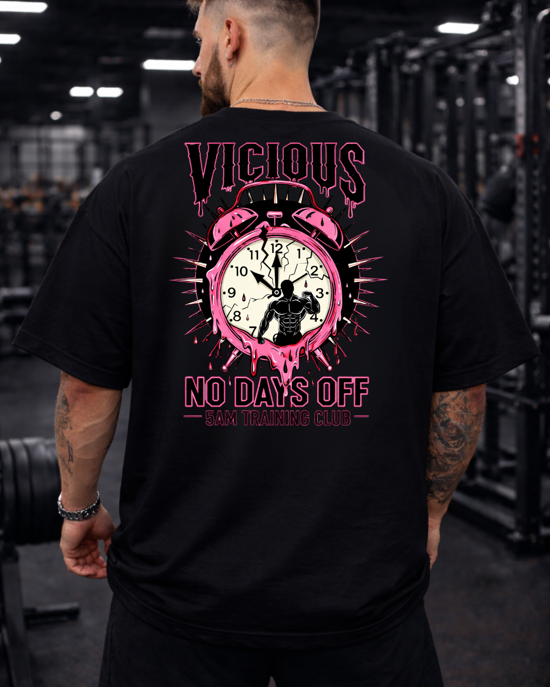 Camiseta Oversized Vicious – Coleção IRON