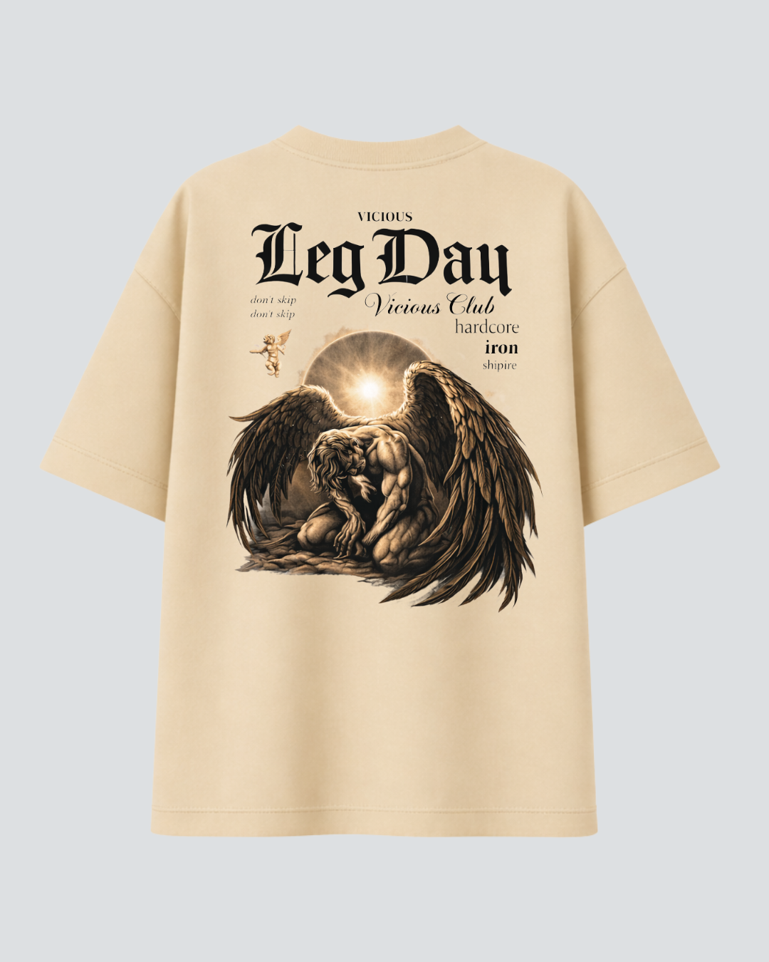 Camiseta Oversized Vicious – Coleção IRON