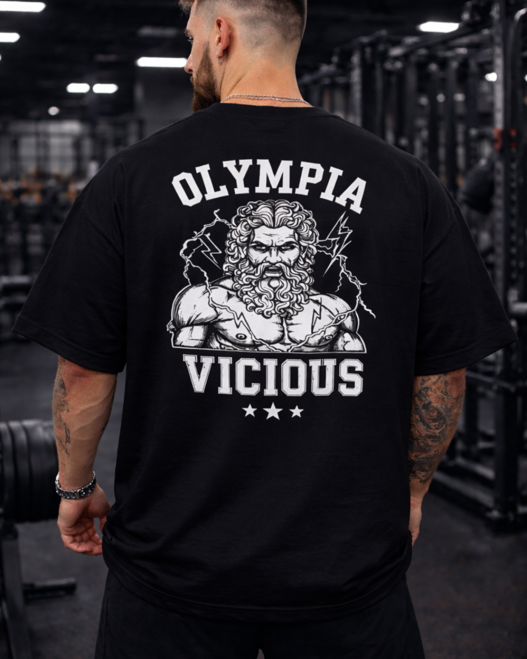 Camiseta Oversized Vicious – Coleção IRON