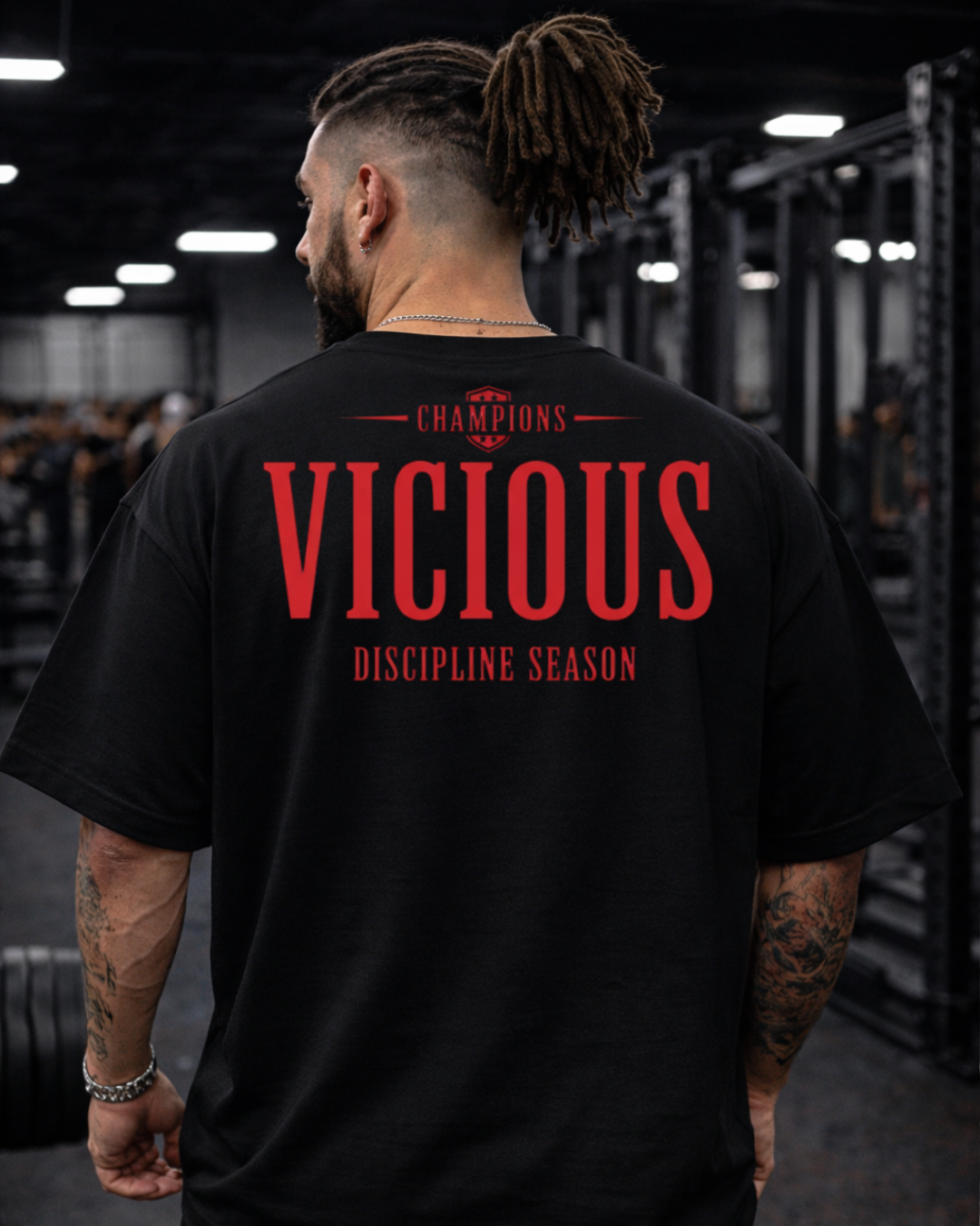 Camiseta Oversized Vicious – Coleção IRON
