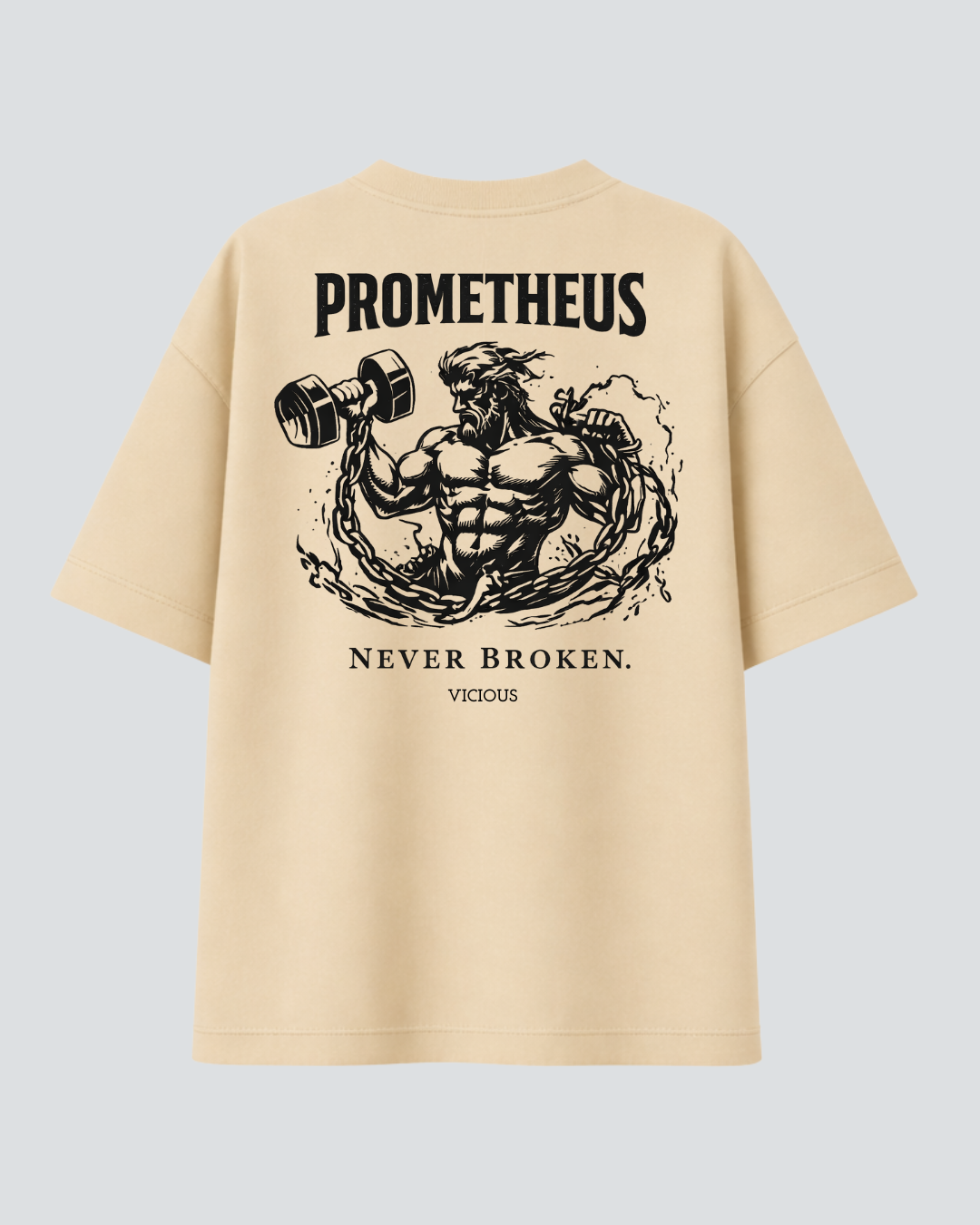 Camiseta Oversized Vicious – Coleção IRON