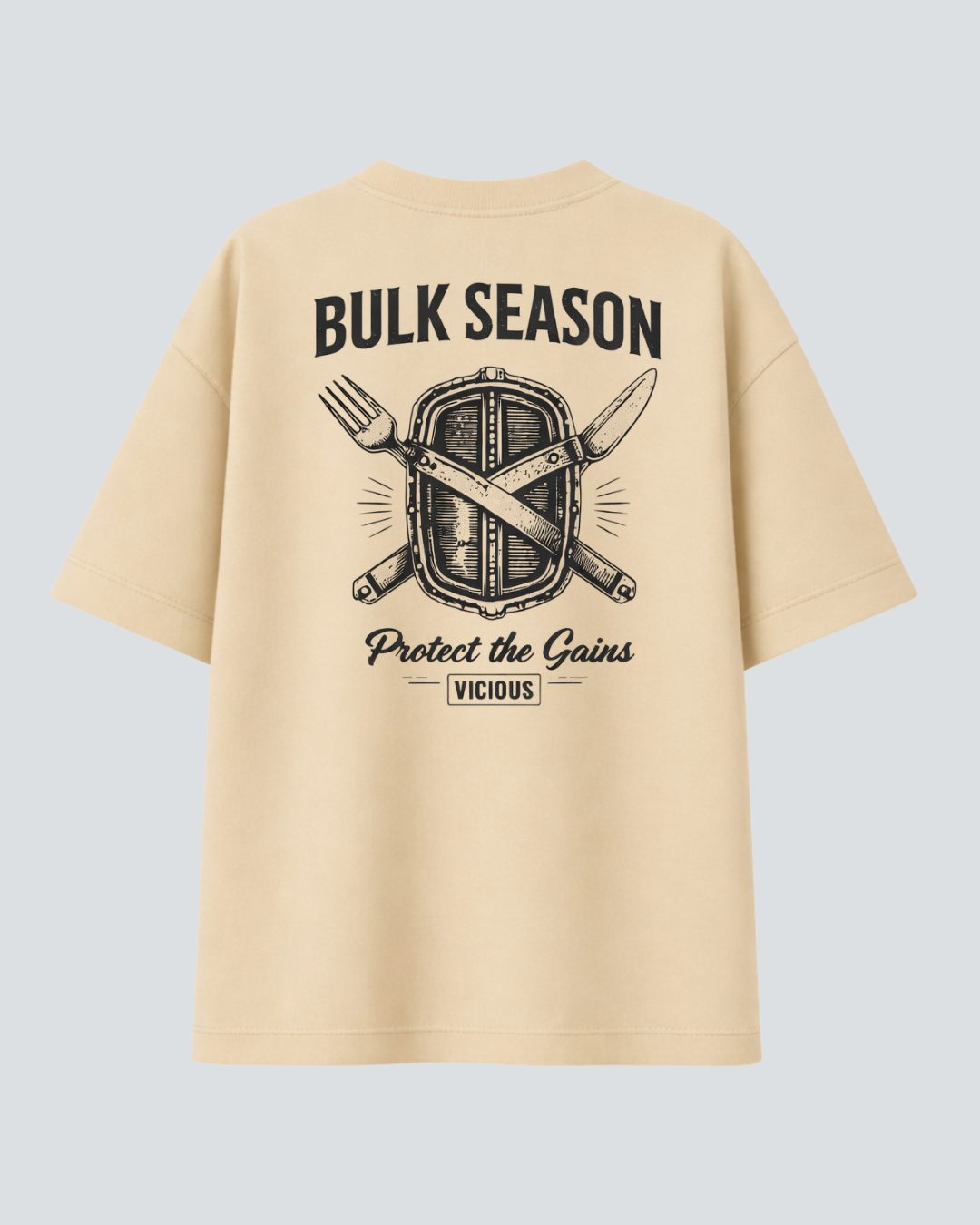 Camiseta Oversized Vicious – Coleção IRON