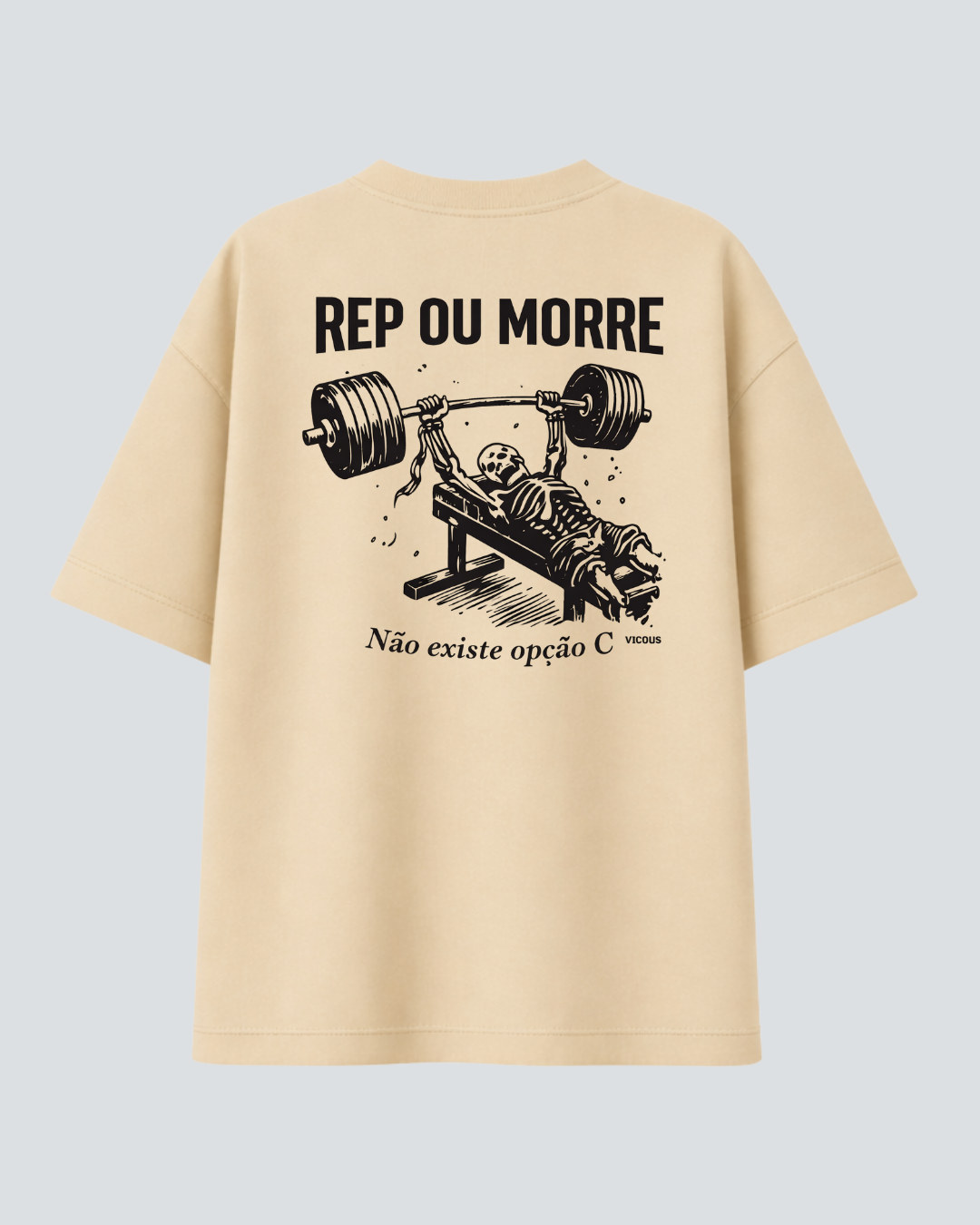 Camiseta Oversized Vicious – Coleção IRON
