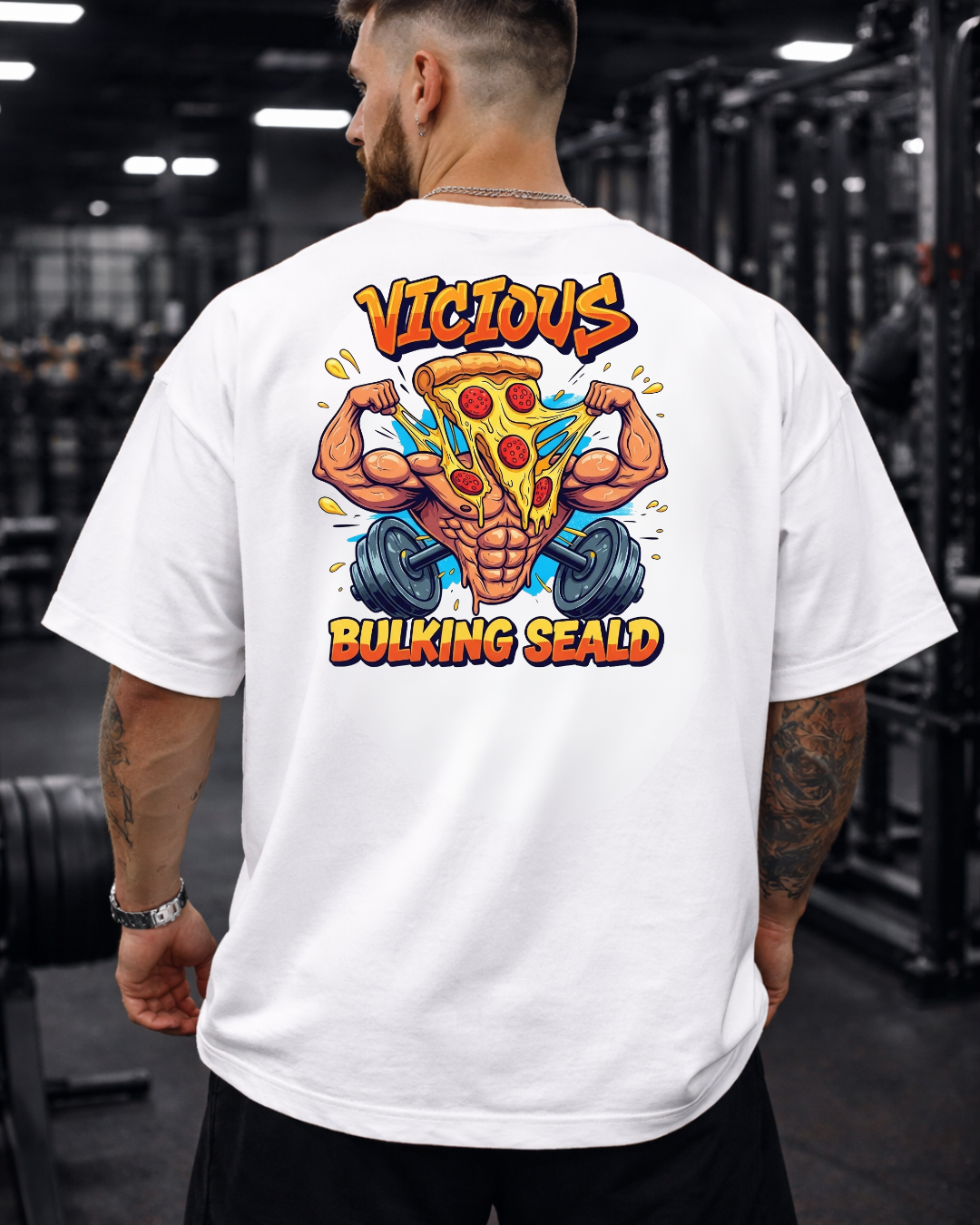Camiseta Oversized Vicious – Coleção IRON