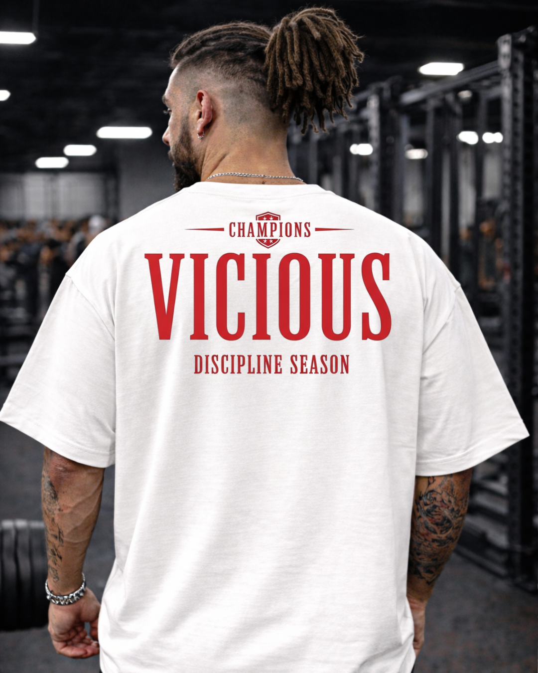 Camiseta Oversized Vicious – Coleção IRON