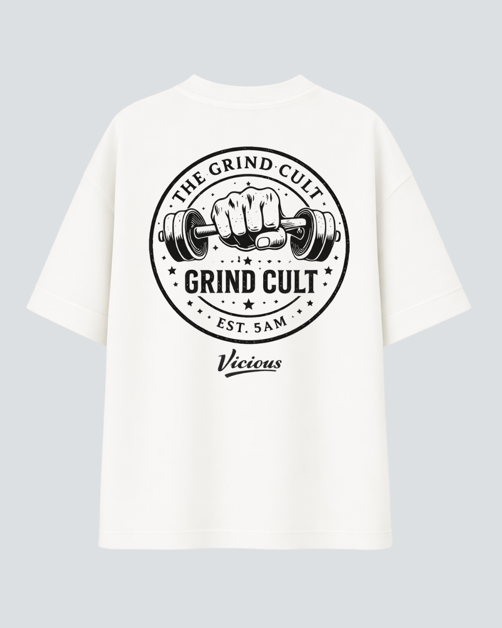 Camiseta Oversized Vicious – Coleção IRON