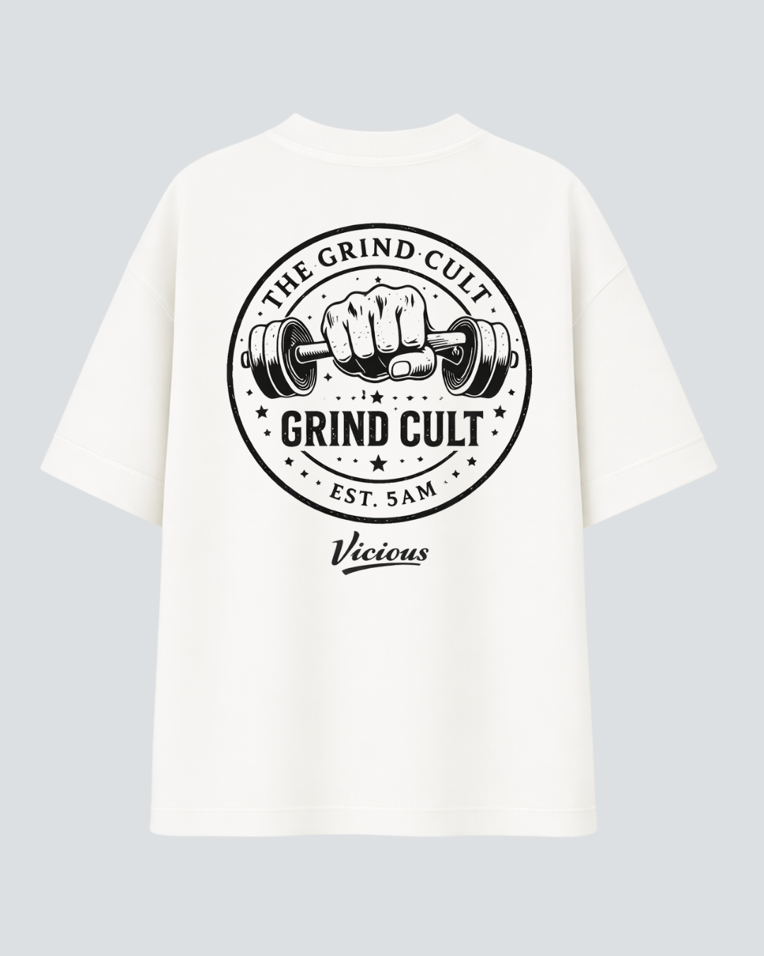 Camiseta Oversized Vicious – Coleção IRON