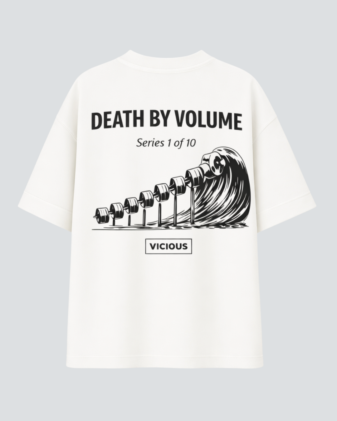 Camiseta Oversized Vicious – Coleção IRON