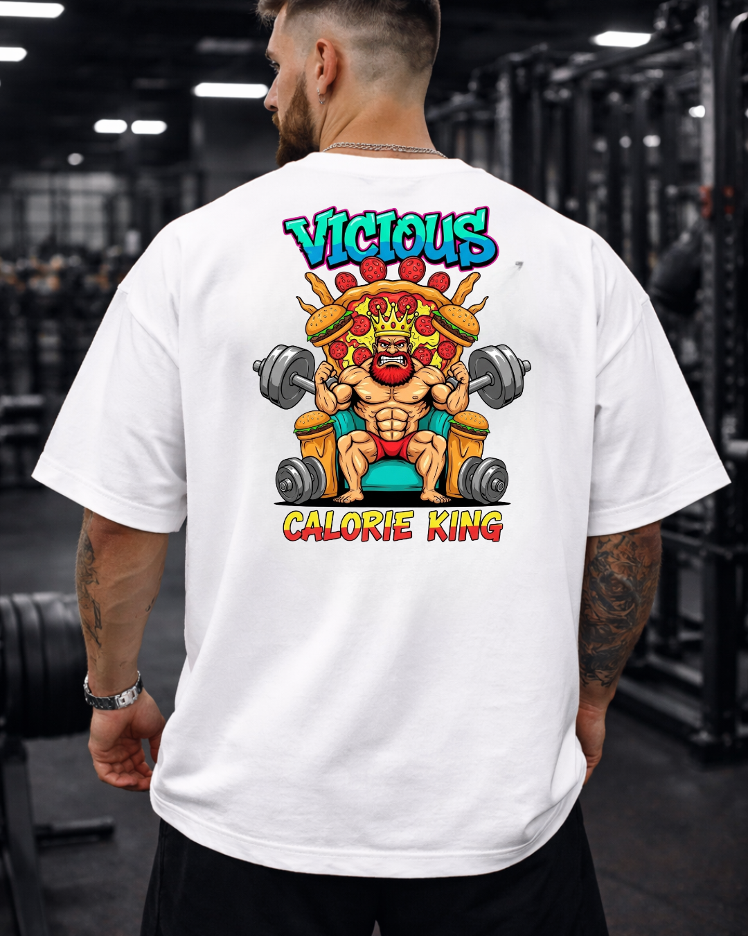 Camiseta Oversized Vicious – Coleção IRON