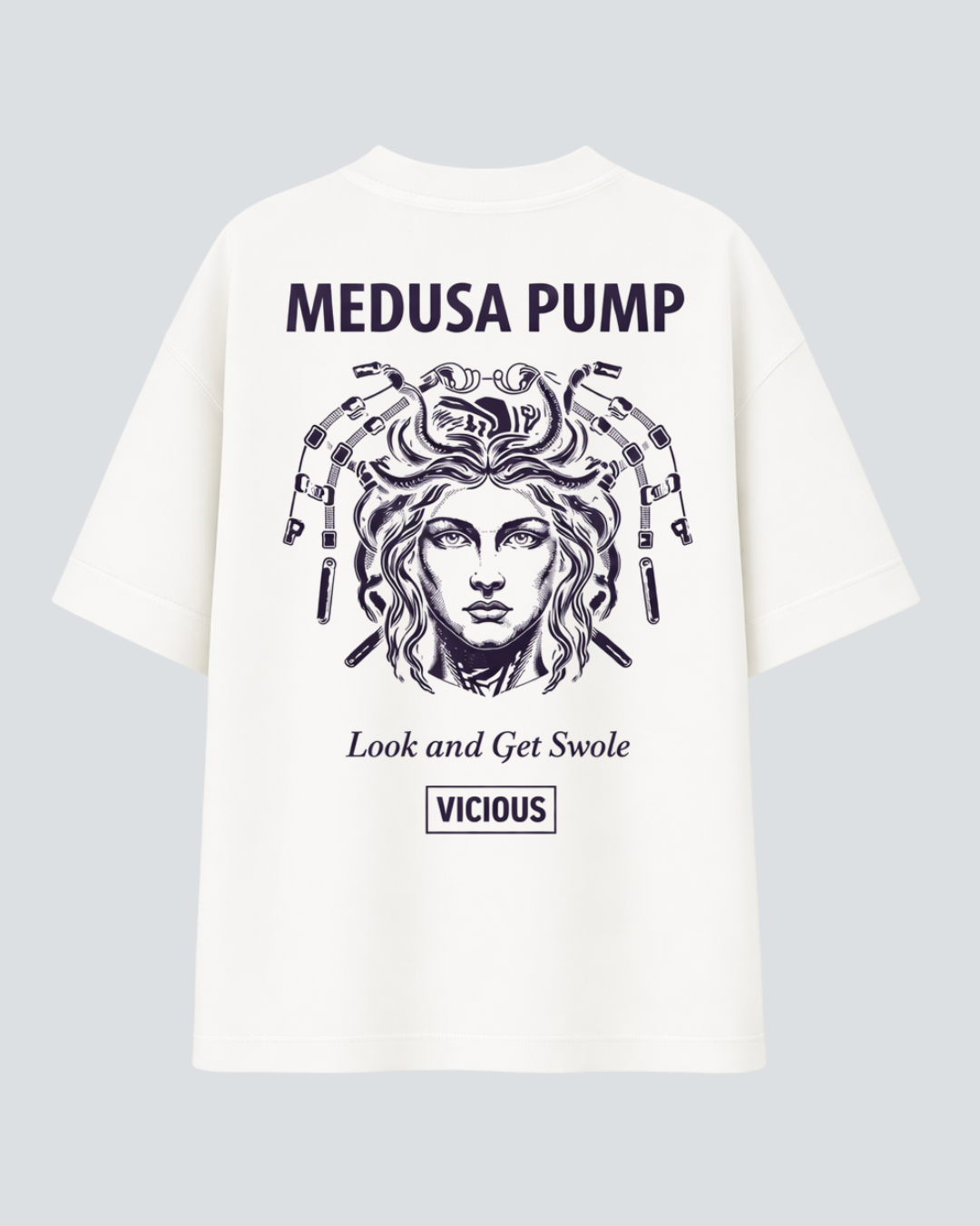 Camiseta Oversized Vicious – Coleção IRON