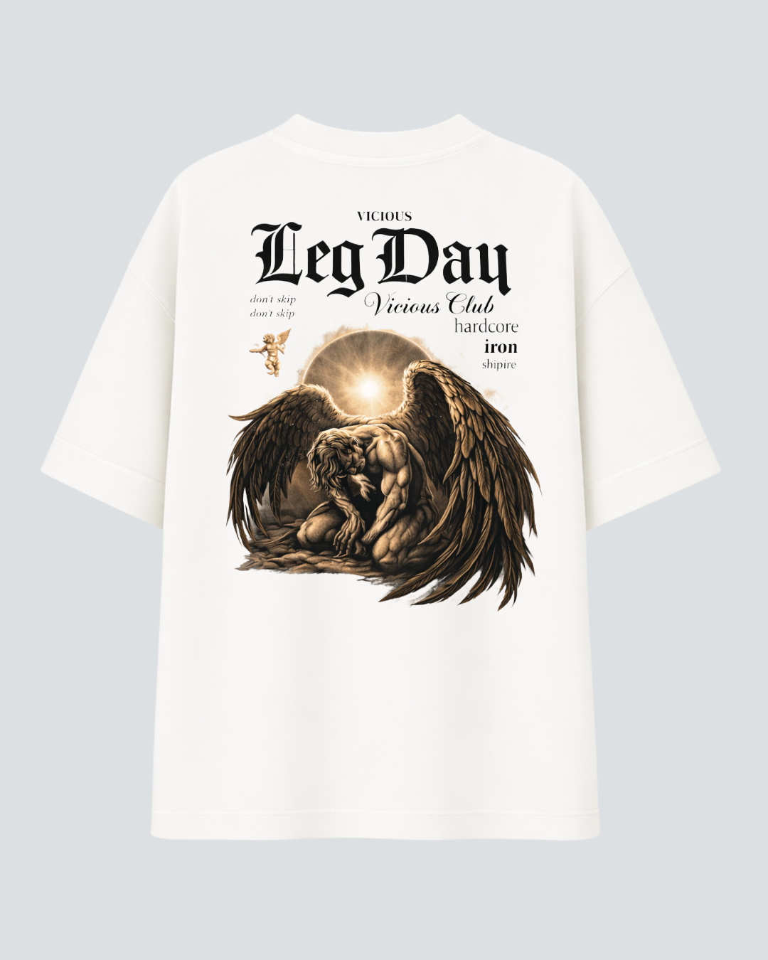 Camiseta Oversized Vicious – Coleção IRON