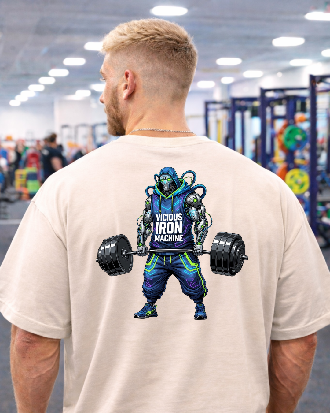 Camiseta Oversized Vicious – Coleção IRON