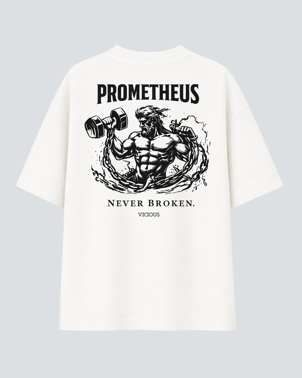 Camiseta Oversized Vicious – Coleção IRON