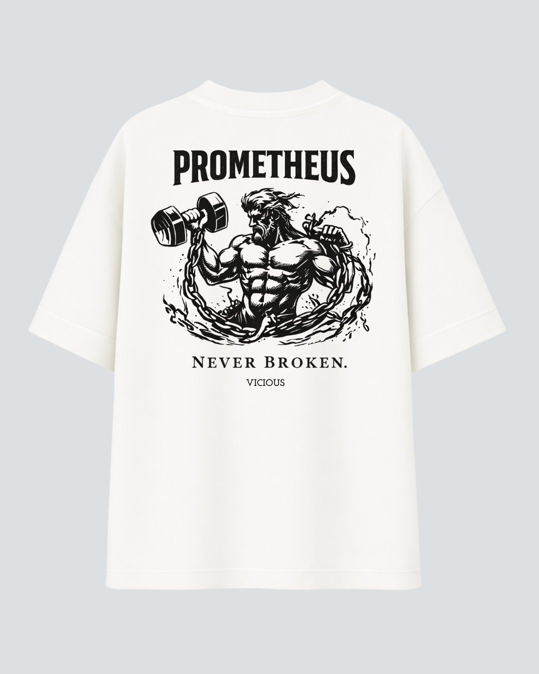 Camiseta Oversized Vicious – Coleção IRON
