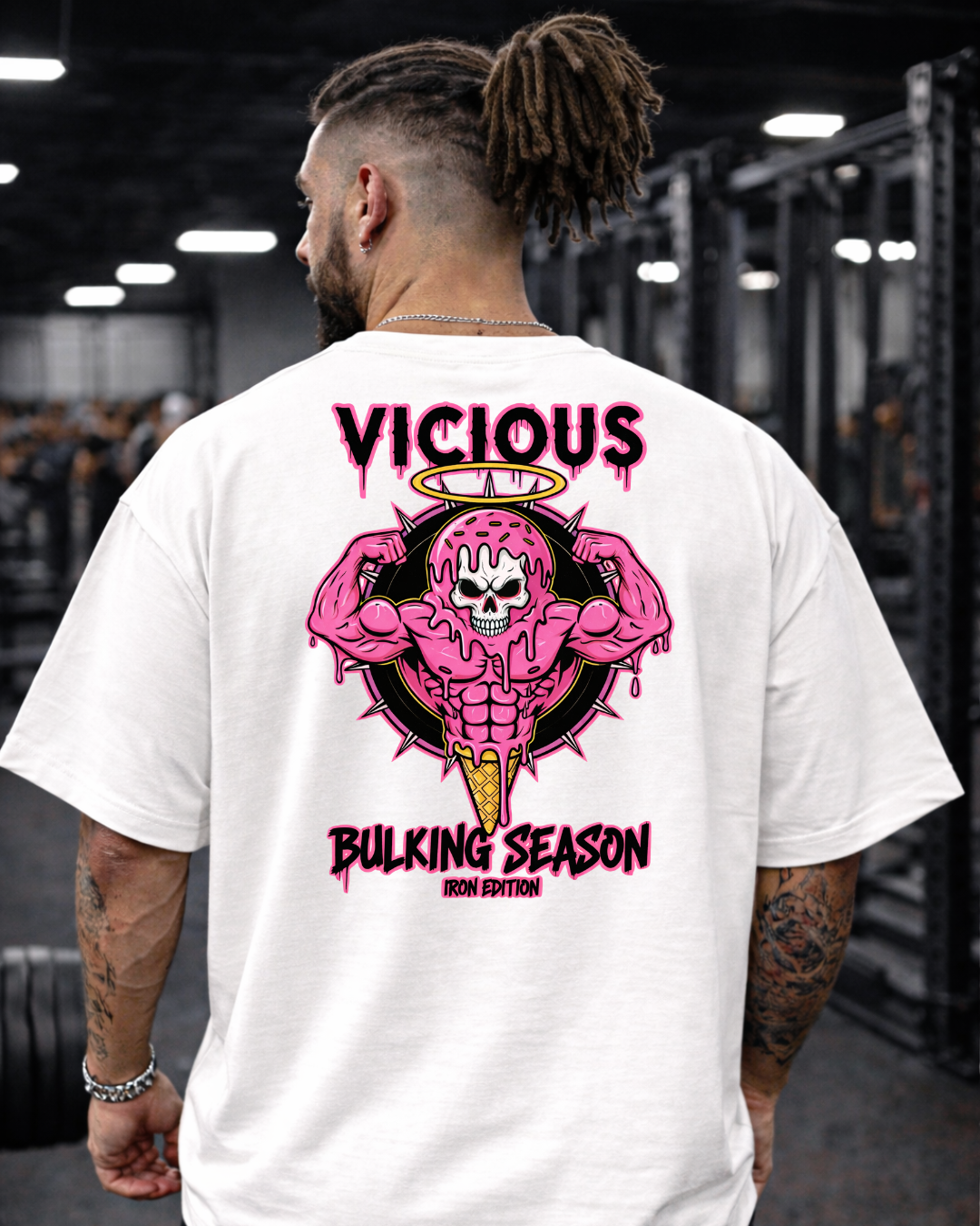 Camiseta Oversized Vicious – Coleção IRON