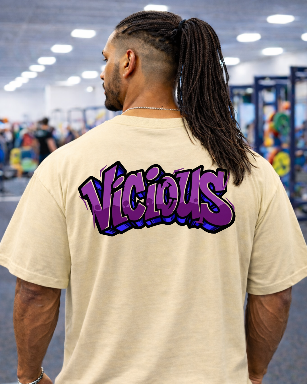 Camiseta Oversized Vicious – Coleção IRON
