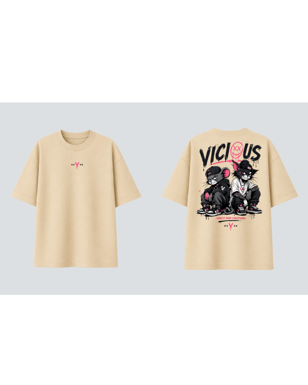 Camiseta Oversized Vicious