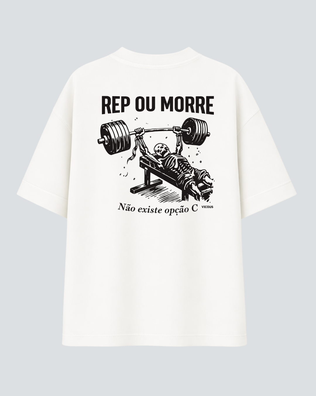 Camiseta Oversized Vicious – Coleção IRON