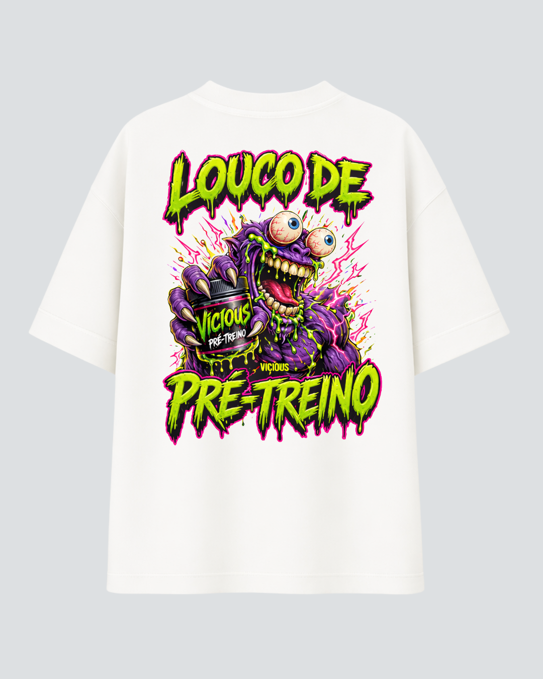 Camiseta Oversized Vicious – Coleção IRON