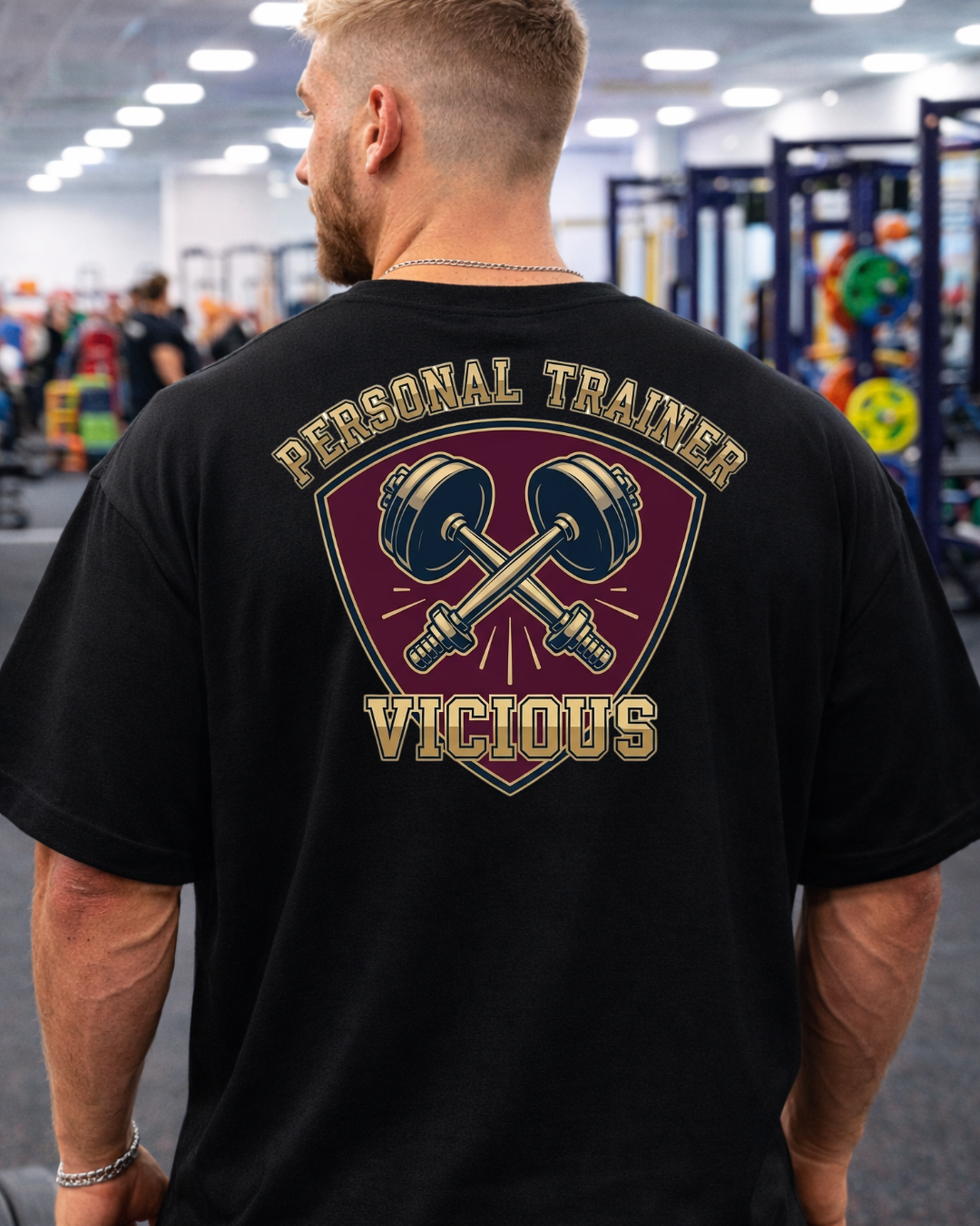 Camiseta Oversized Vicious – Coleção IRON