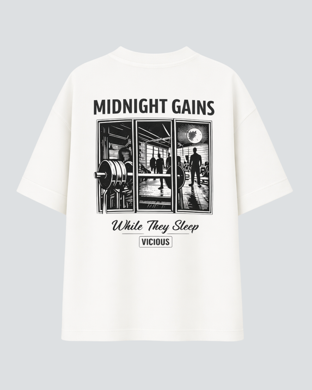 Camiseta Oversized Vicious – Coleção IRON