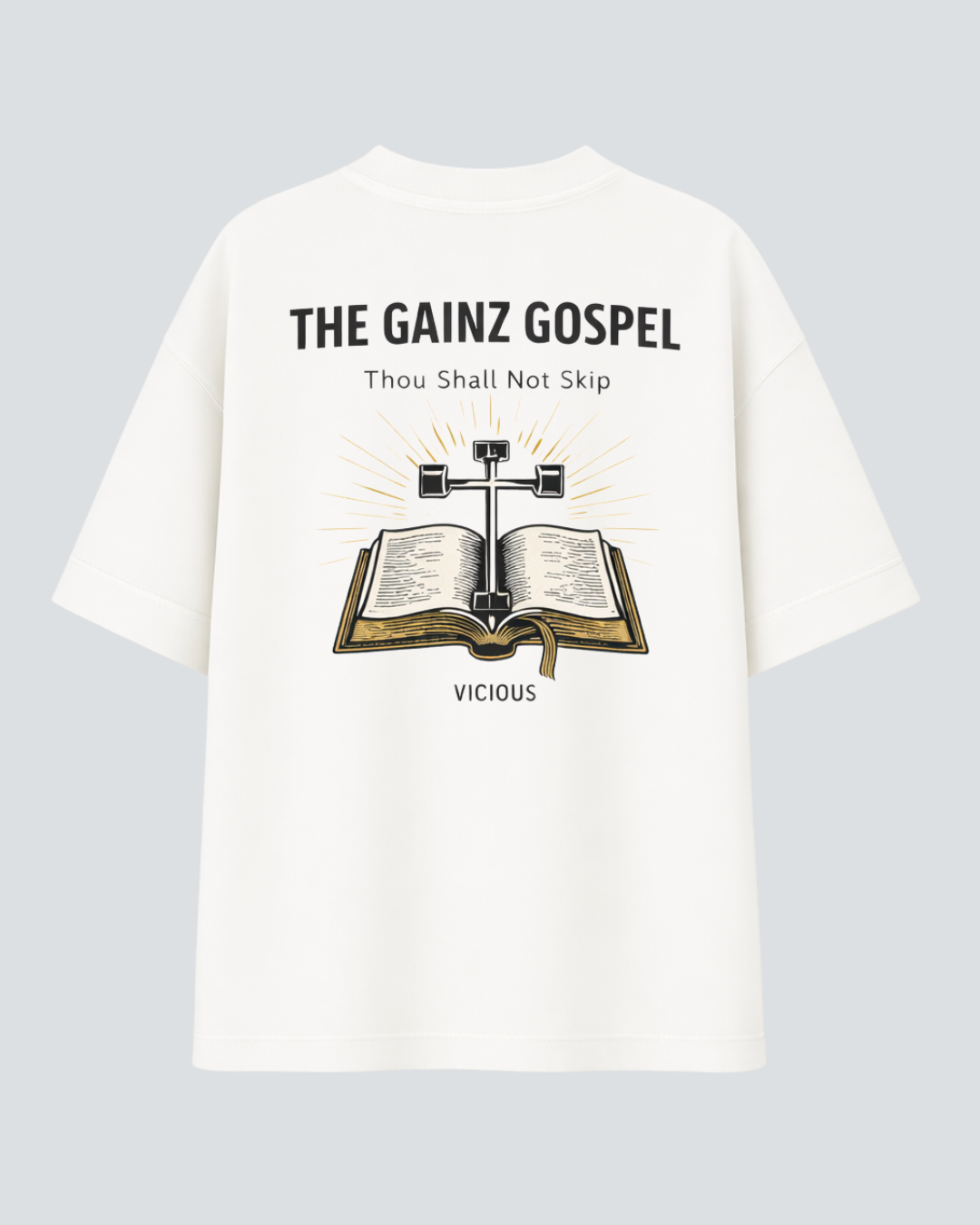 Camiseta Oversized Vicious – Coleção IRON