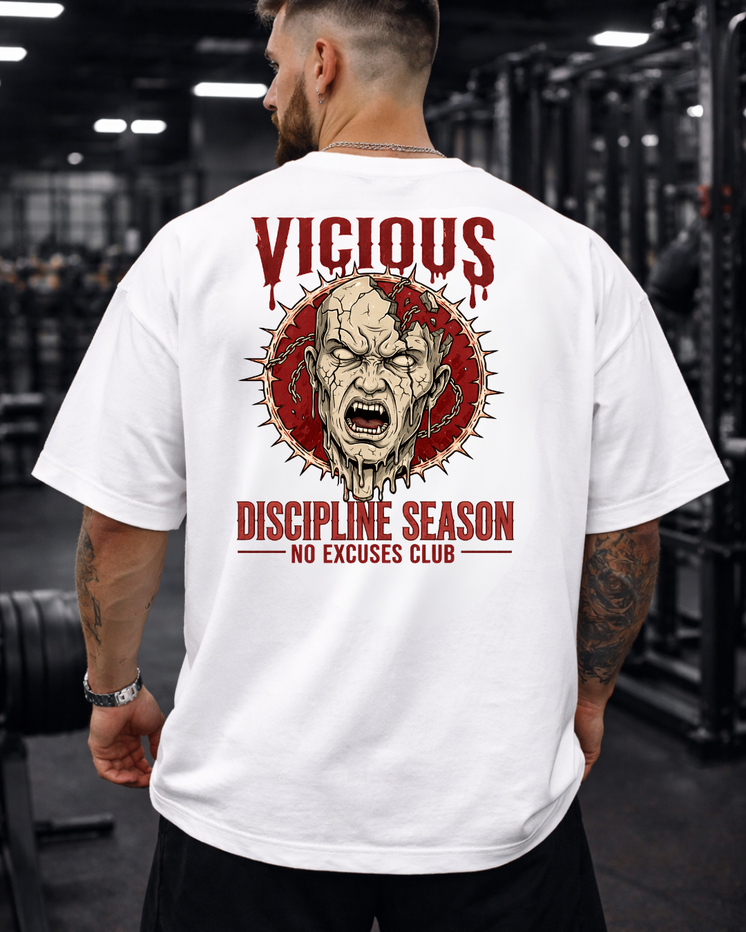 Camiseta Oversized Vicious – Coleção IRON