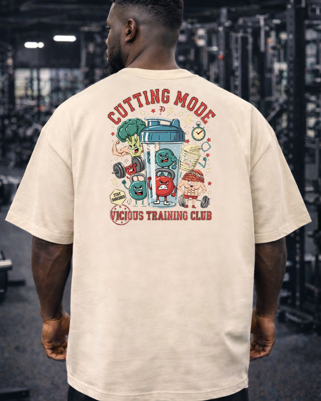 Camiseta Oversized Vicious – Coleção IRON