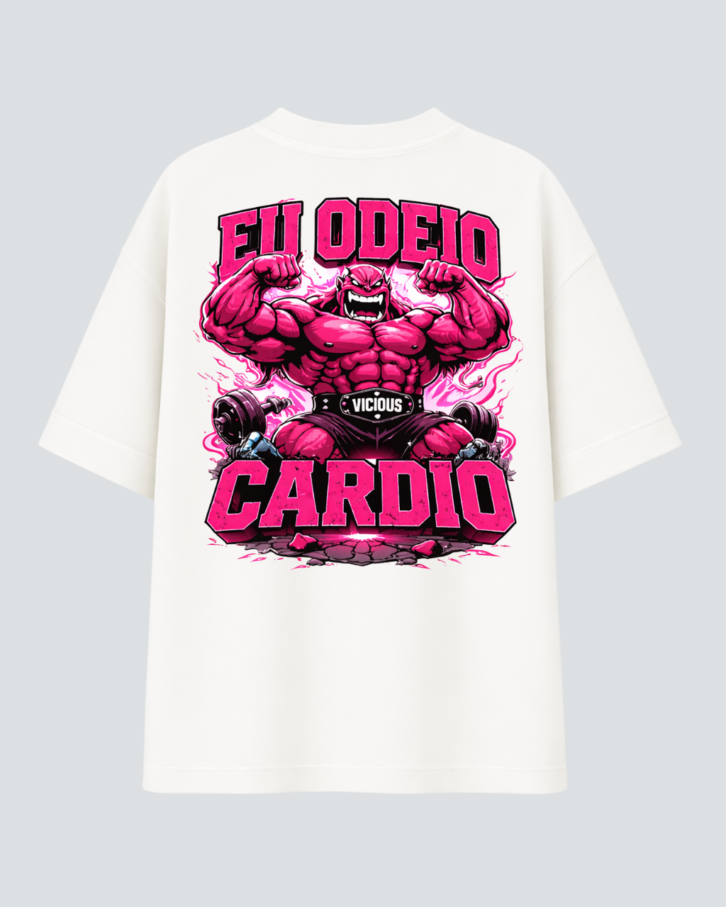 Camiseta Oversized Vicious – Coleção IRON