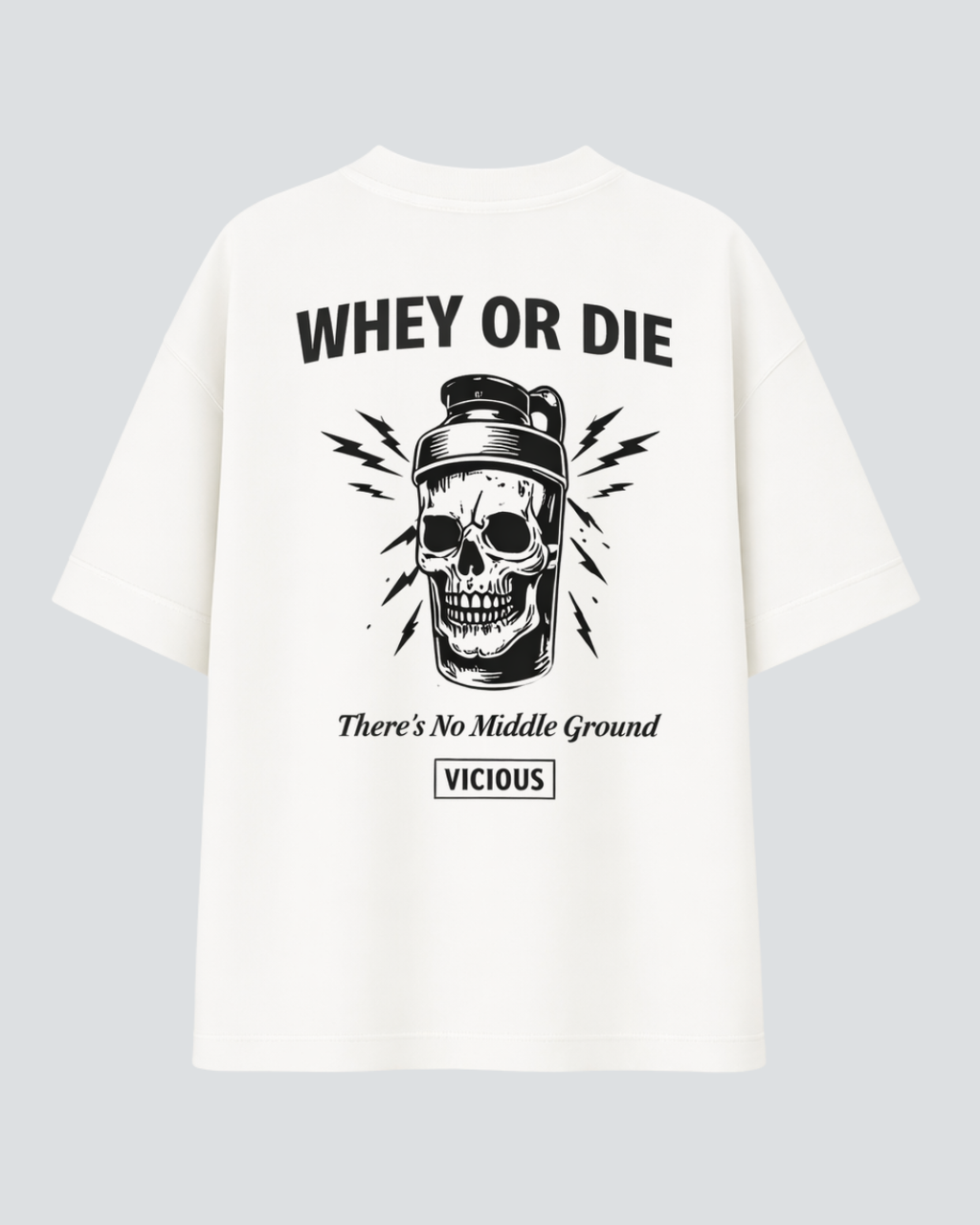 Camiseta Oversized Vicious – Coleção IRON