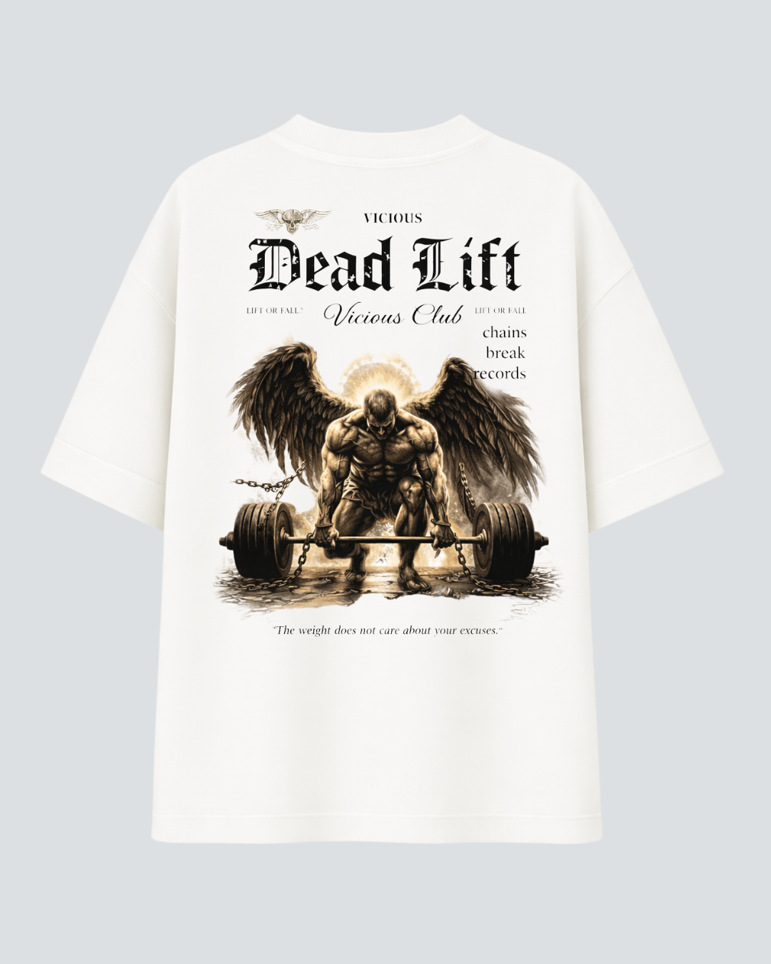 Camiseta Oversized Vicious – Coleção IRON