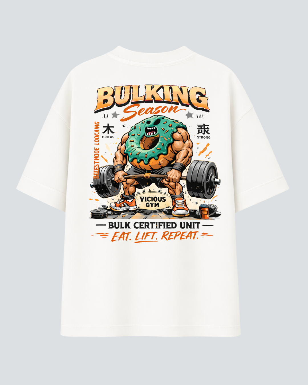 Camiseta Oversized Vicious – Coleção IRON
