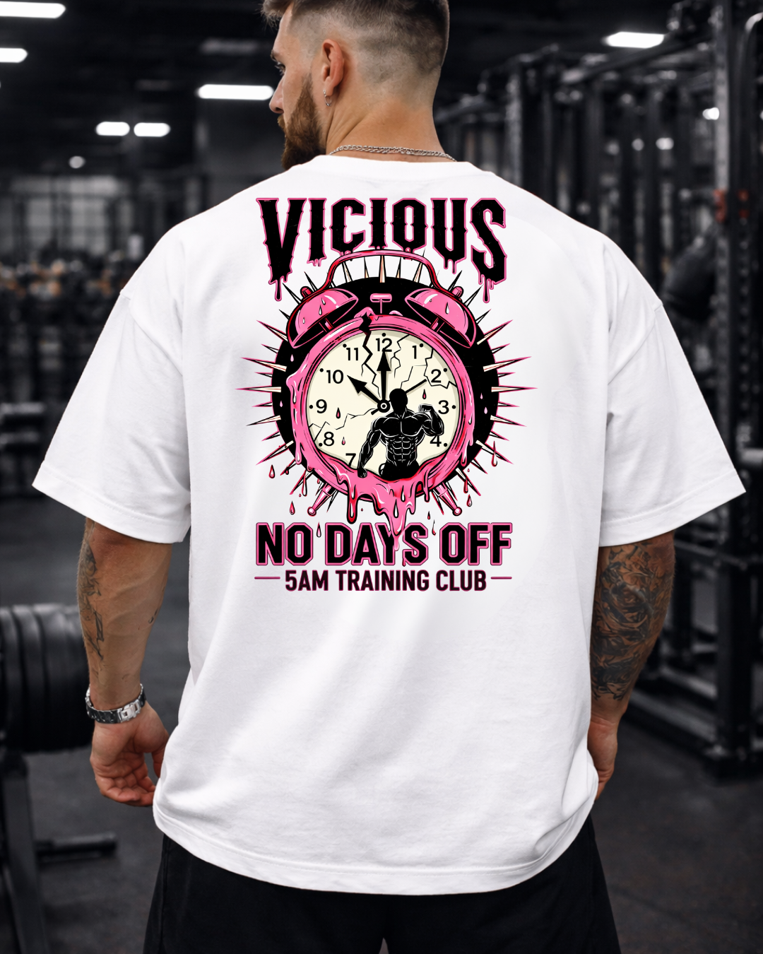 Camiseta Oversized Vicious – Coleção IRON